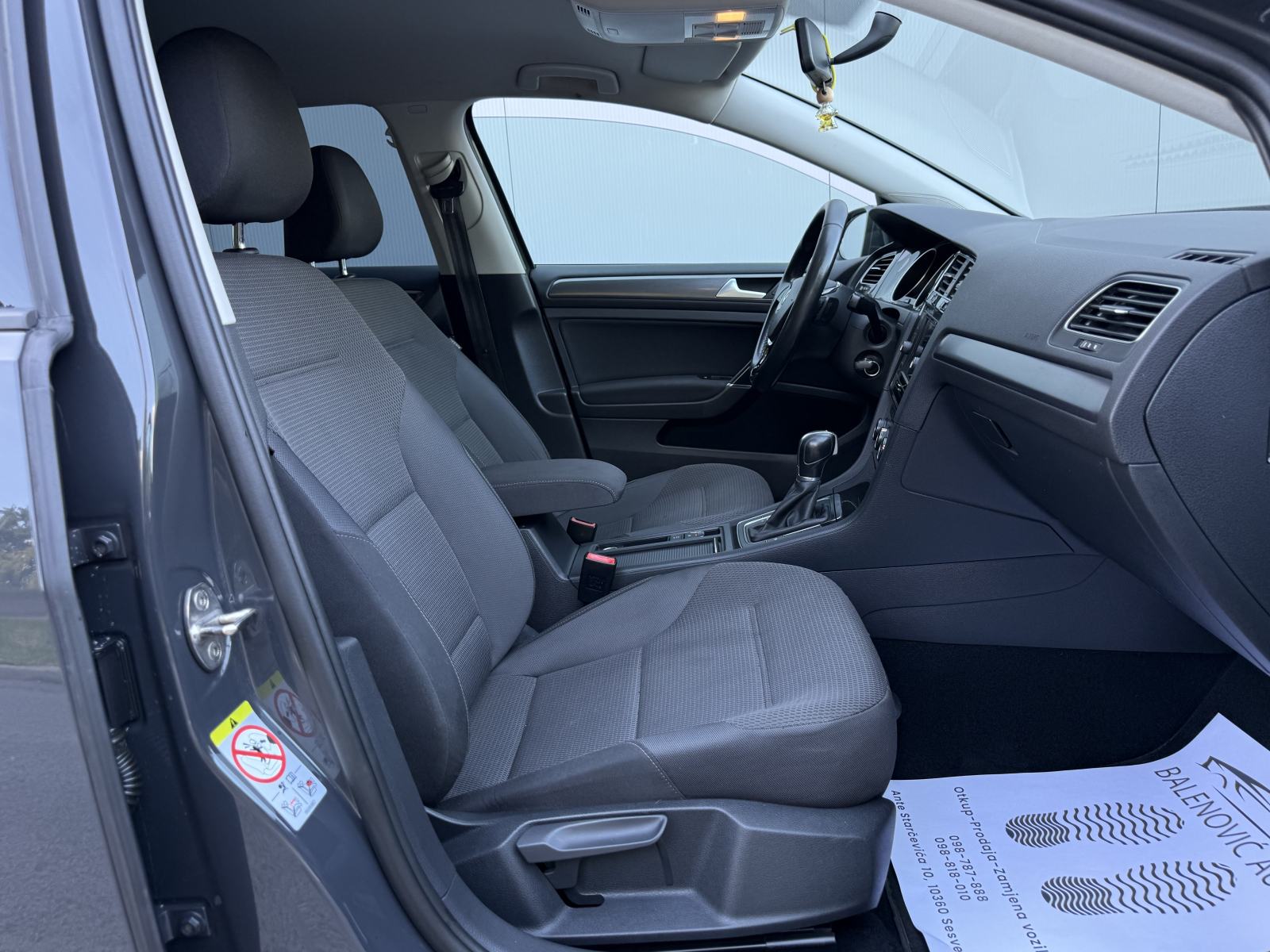 VW Golf 7.5 1,6 TDI AUTOMATIK DSG F1 REDIZAJN 71.500KM 2019 GOD ZG, fotografija 12