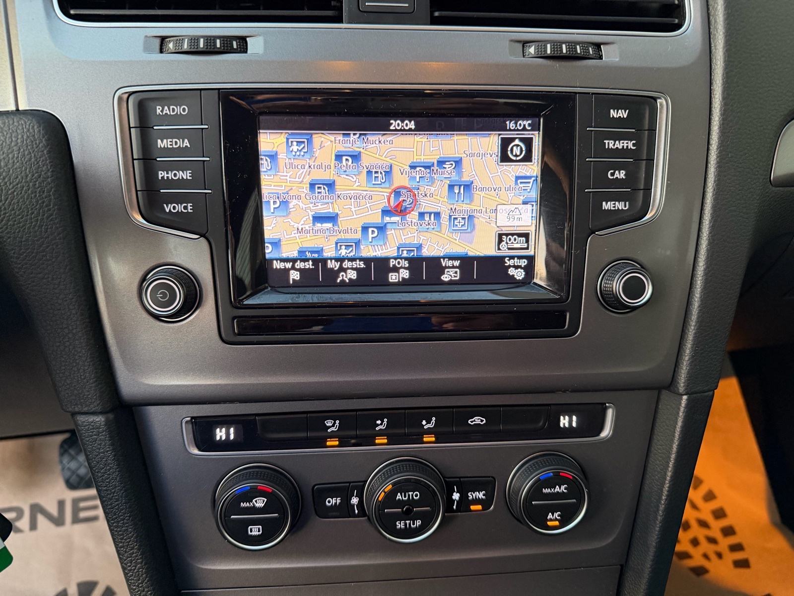 VW Golf 7 1,6 TDI BMT””ACC RADAR””PARK PILOT””NAVI””, fotografija 17