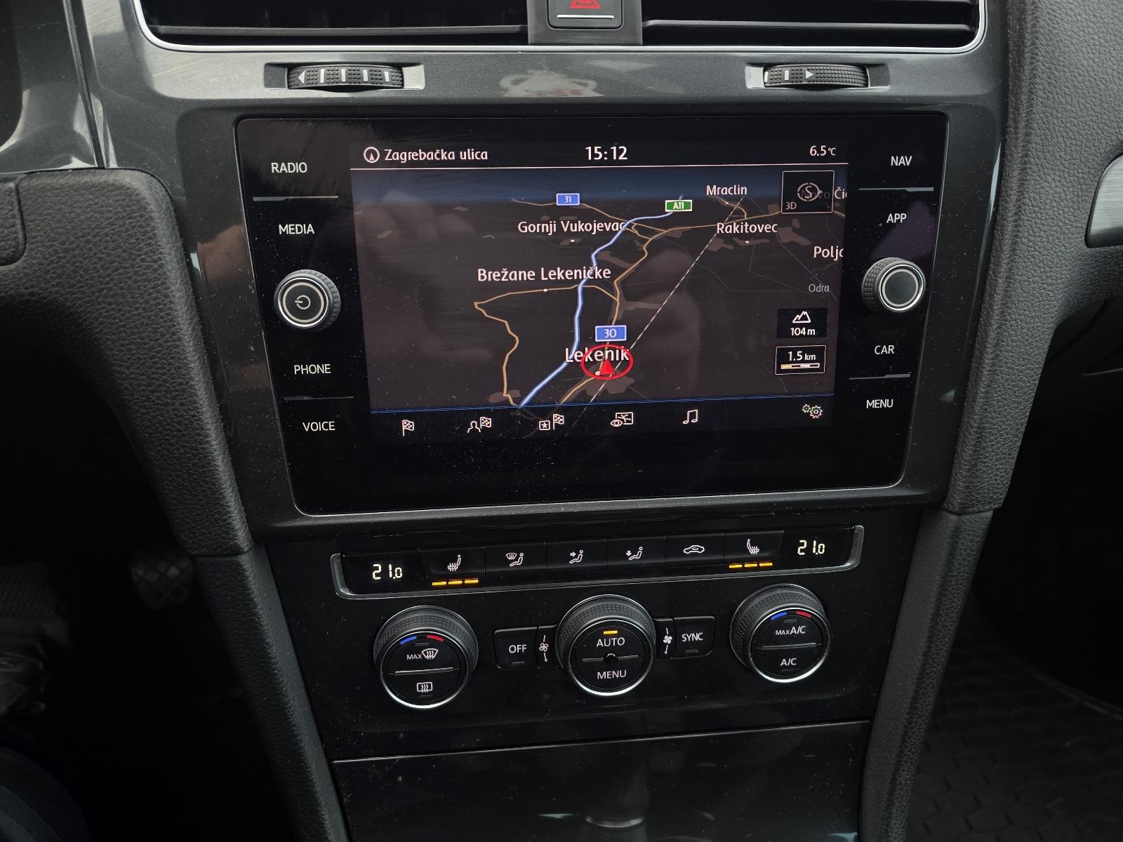 VW Golf 7 1,6 TDI BMT Comfortline,led,navi,2xpdc, AKCIJA REG 1 GOD, fotografija 9