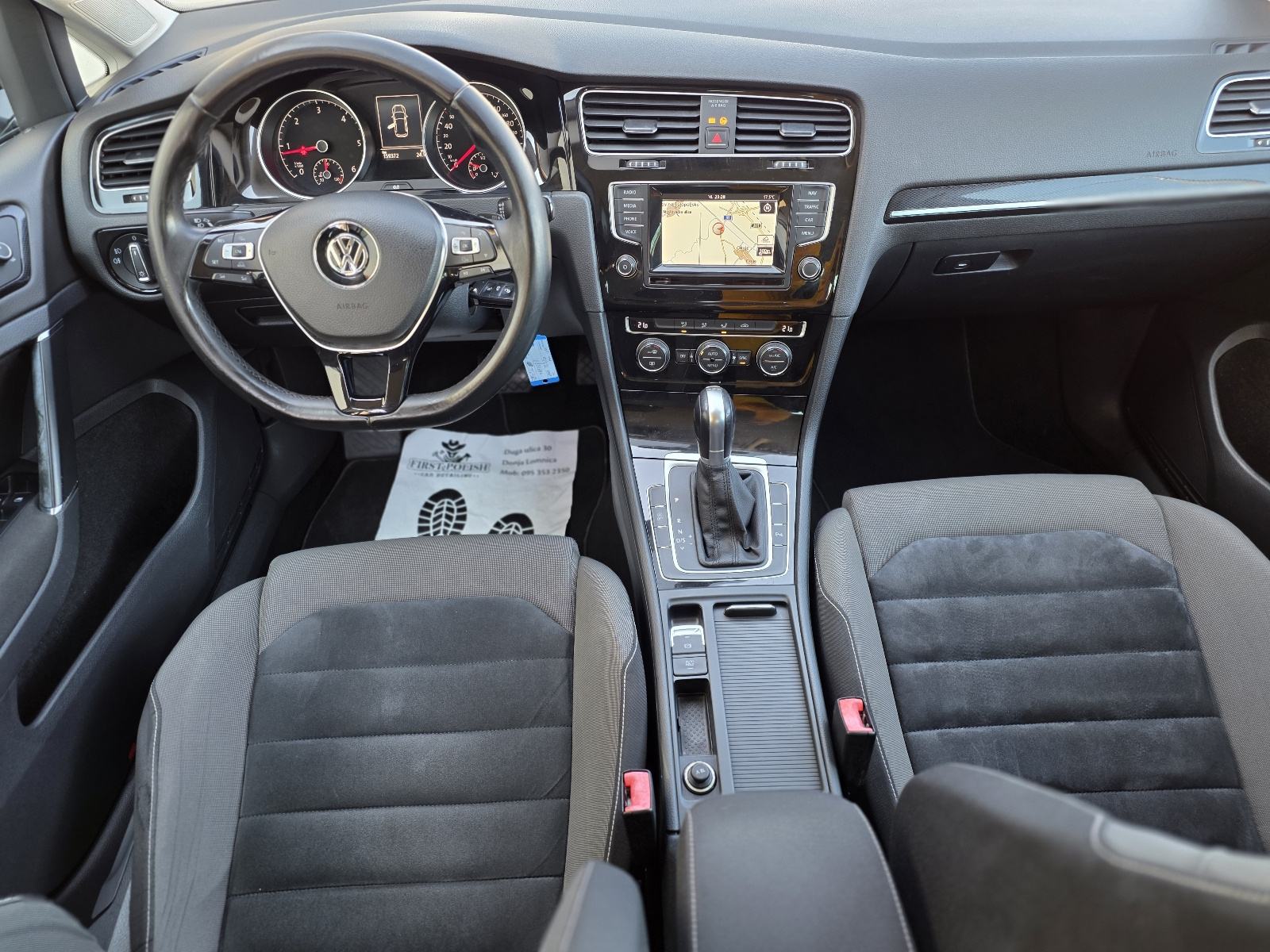 VW Golf 7 1,6 TDI BMT DSG - NAVIGACIJA, TEMPOMAT! JAMSTVO 12MJ., fotografija 11