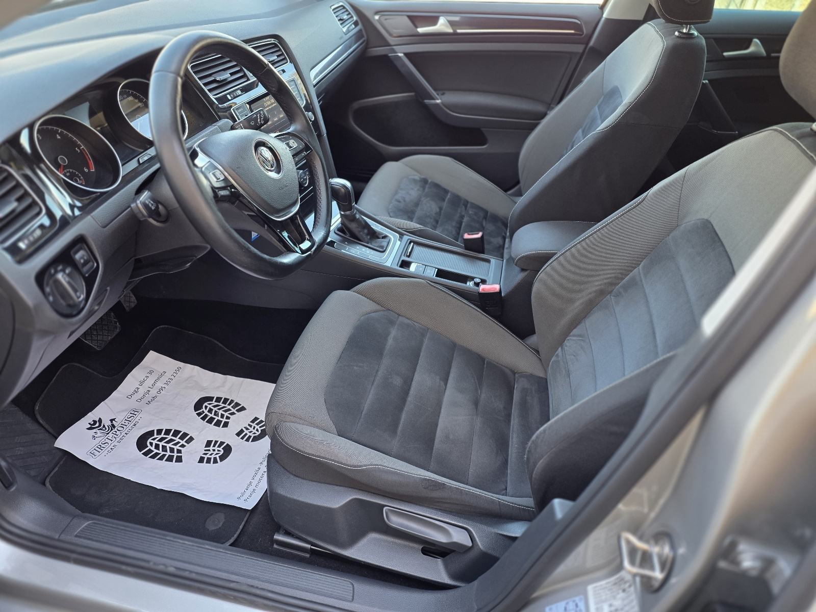 VW Golf 7 1,6 TDI BMT DSG - NAVIGACIJA, TEMPOMAT! JAMSTVO 12MJ., fotografija 16