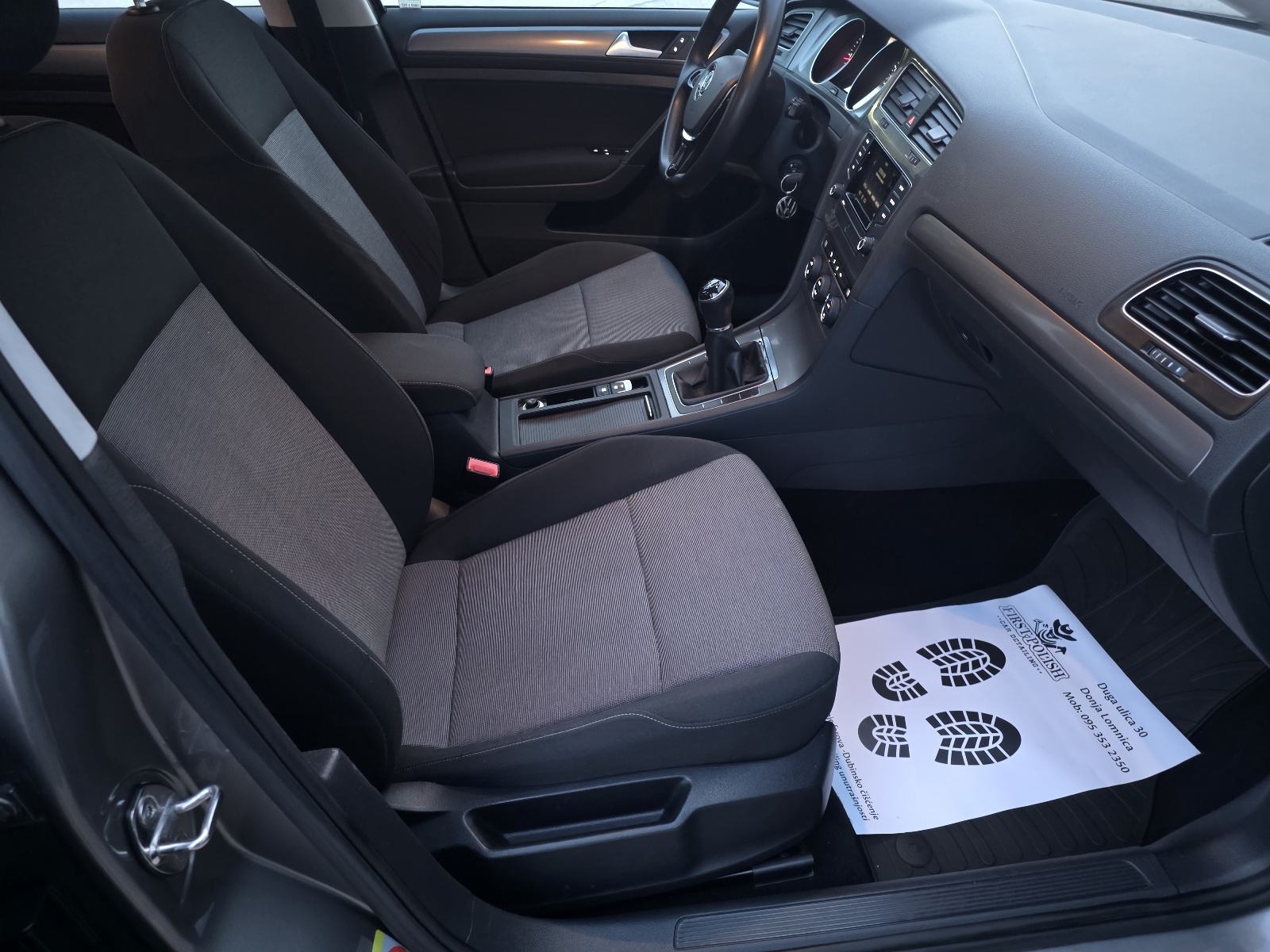 VW Golf 7 1,6 TDI BMT HR AUTO, 1.VLASNIK, SERVISNA KNJIGA., fotografija 17