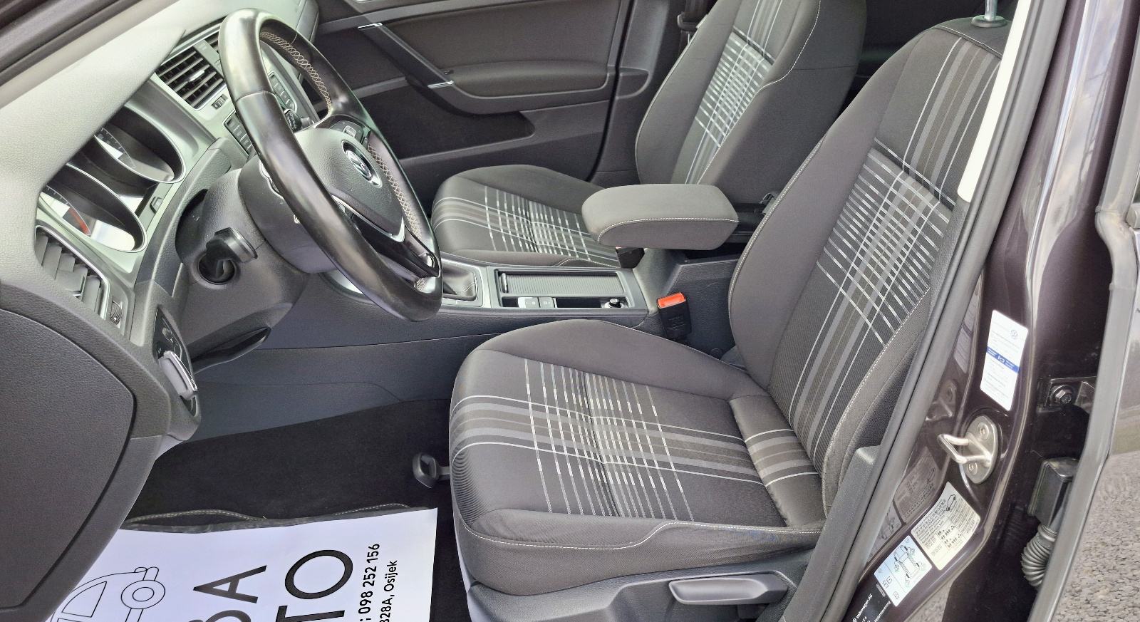 VW Golf 7 1,6 TDI BMT LOUNGE servisna knjiga jamstvo 1 god, fotografija 10