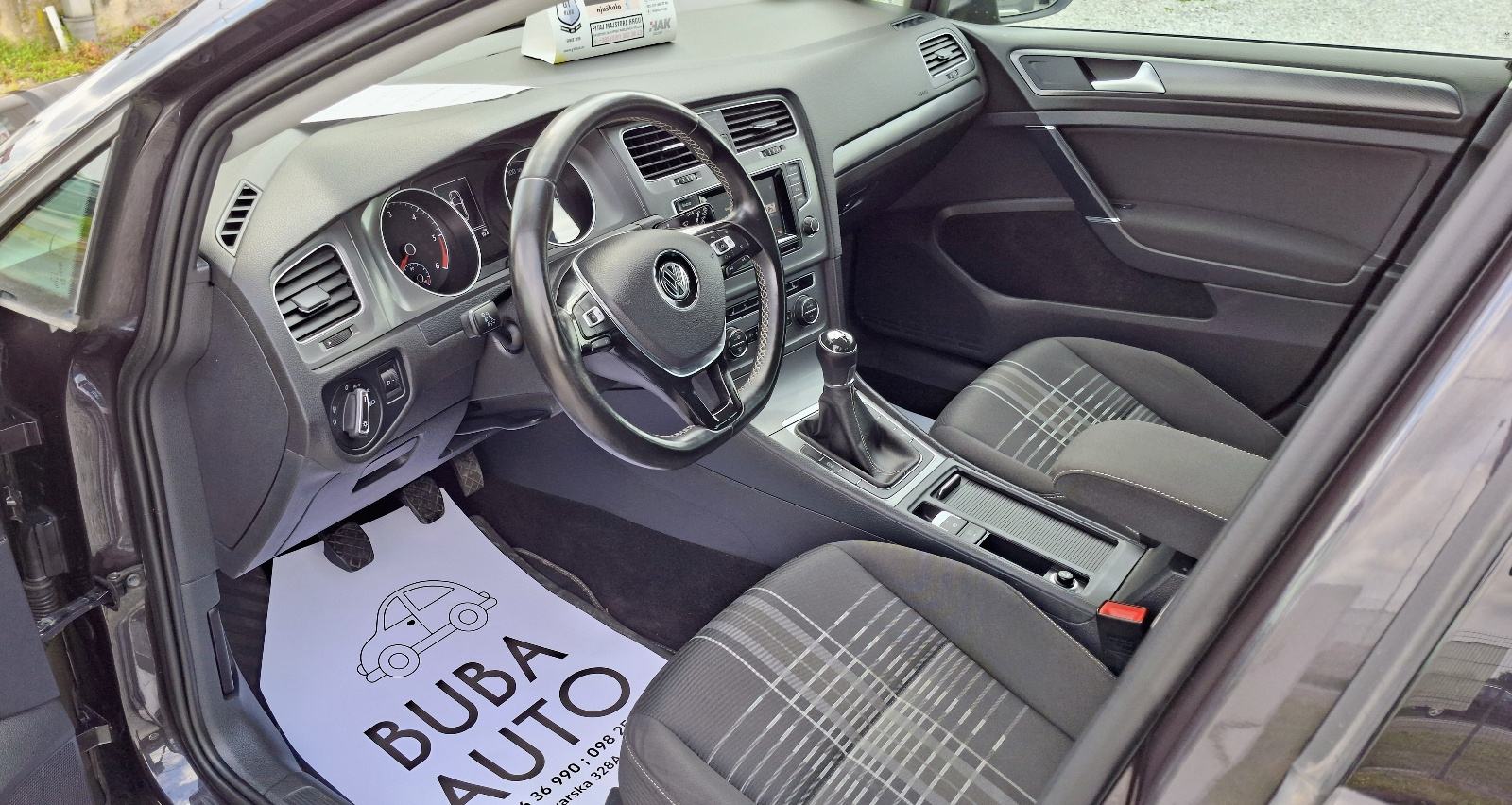 VW Golf 7 1,6 TDI BMT LOUNGE servisna knjiga jamstvo 1 god, fotografija 9