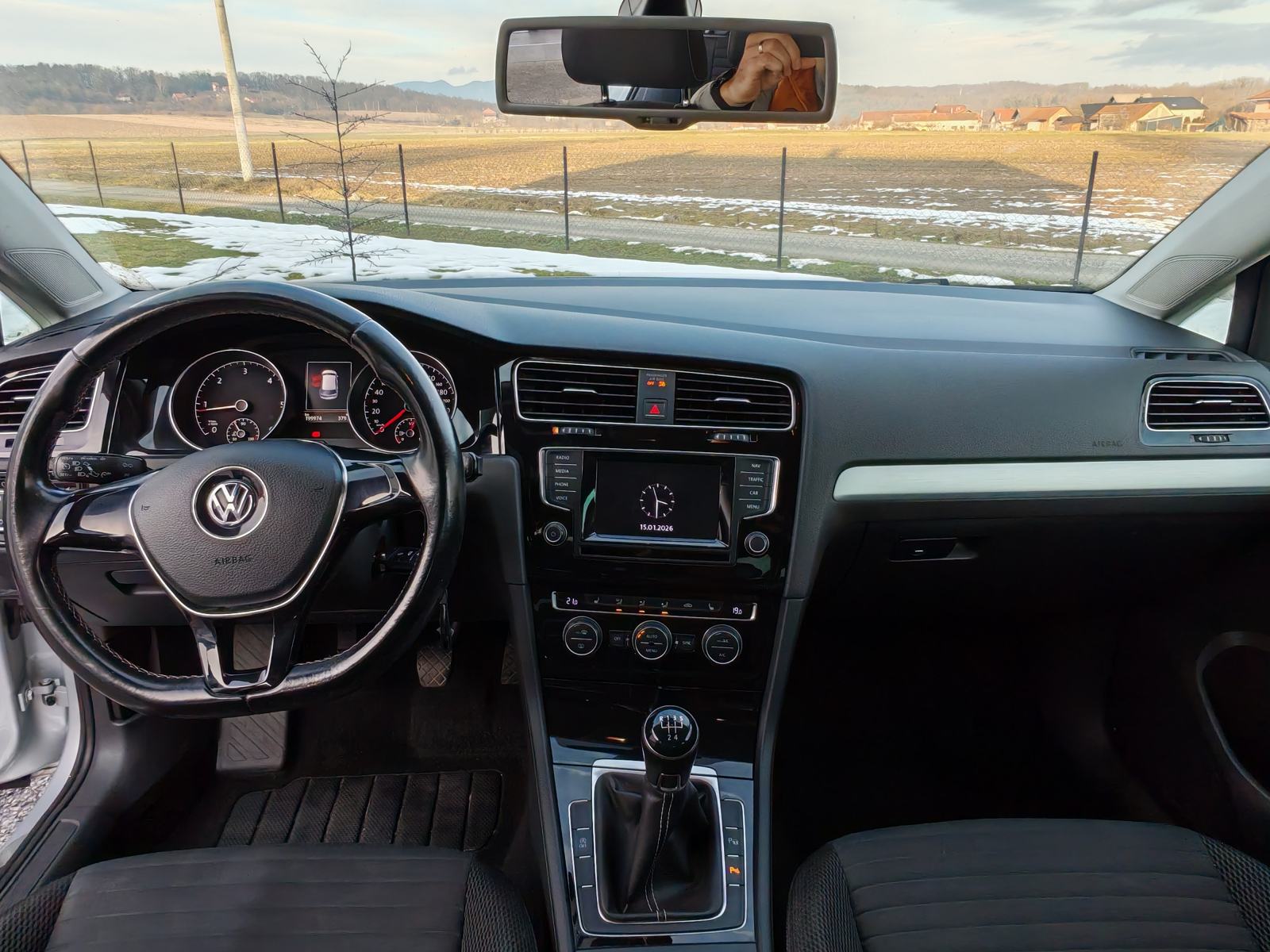 VW Golf 7 1,6 TDI BMT, fotografija 15