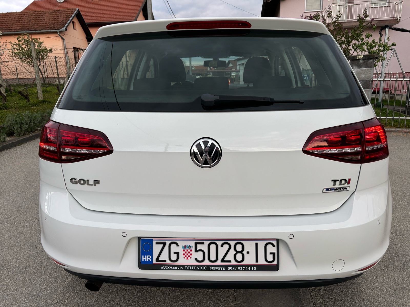 VW Golf 7 1,6 TDI BMT, fotografija 6