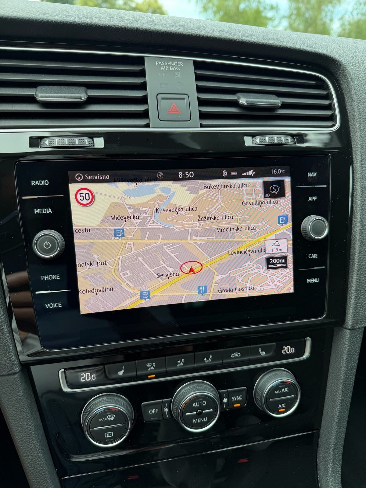 VW Golf 7 1,6 TDI BMT, fotografija 15