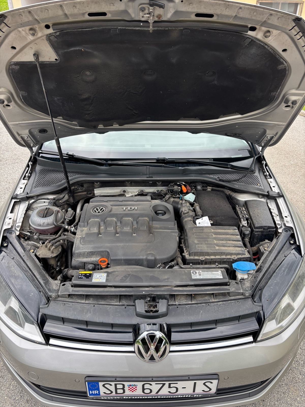 VW Golf 7 1,6 TDI BMT, fotografija 10