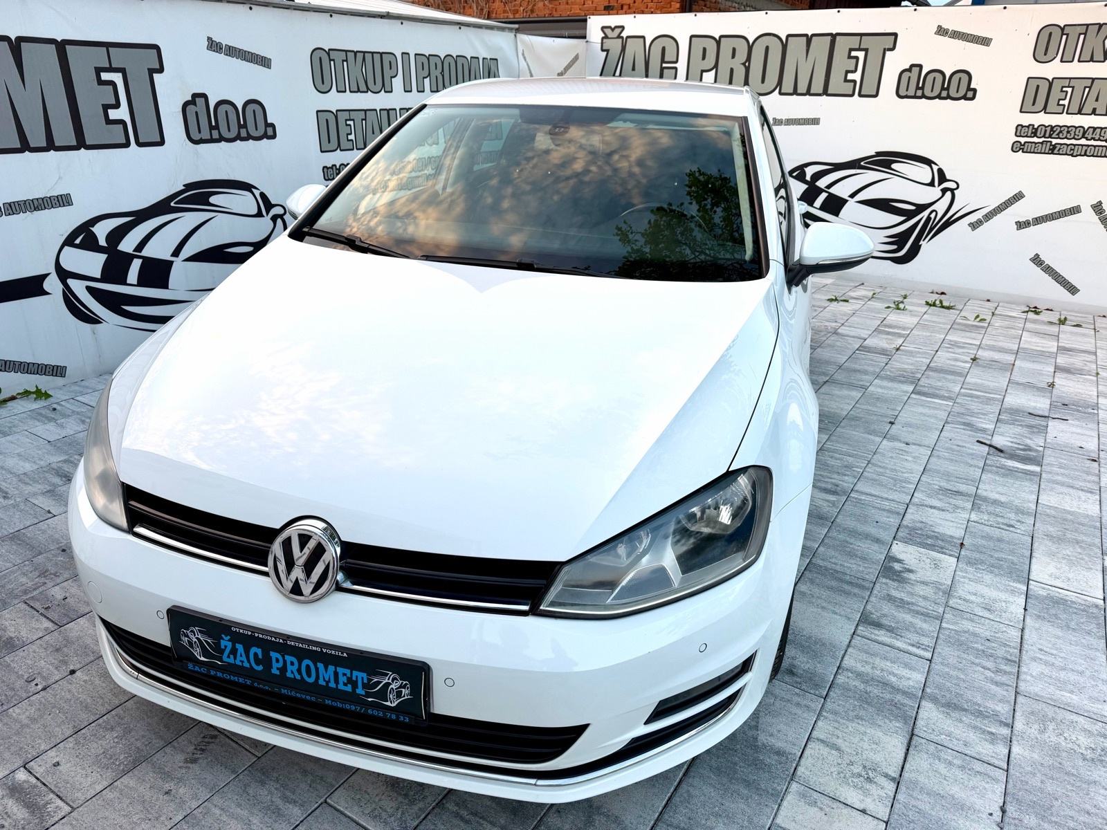 VW Golf 7 1,6 TDI BMT =HR AUTO= REG-1 GOD= KAO NOV=KARTICE-36 RATA, fotografija 7