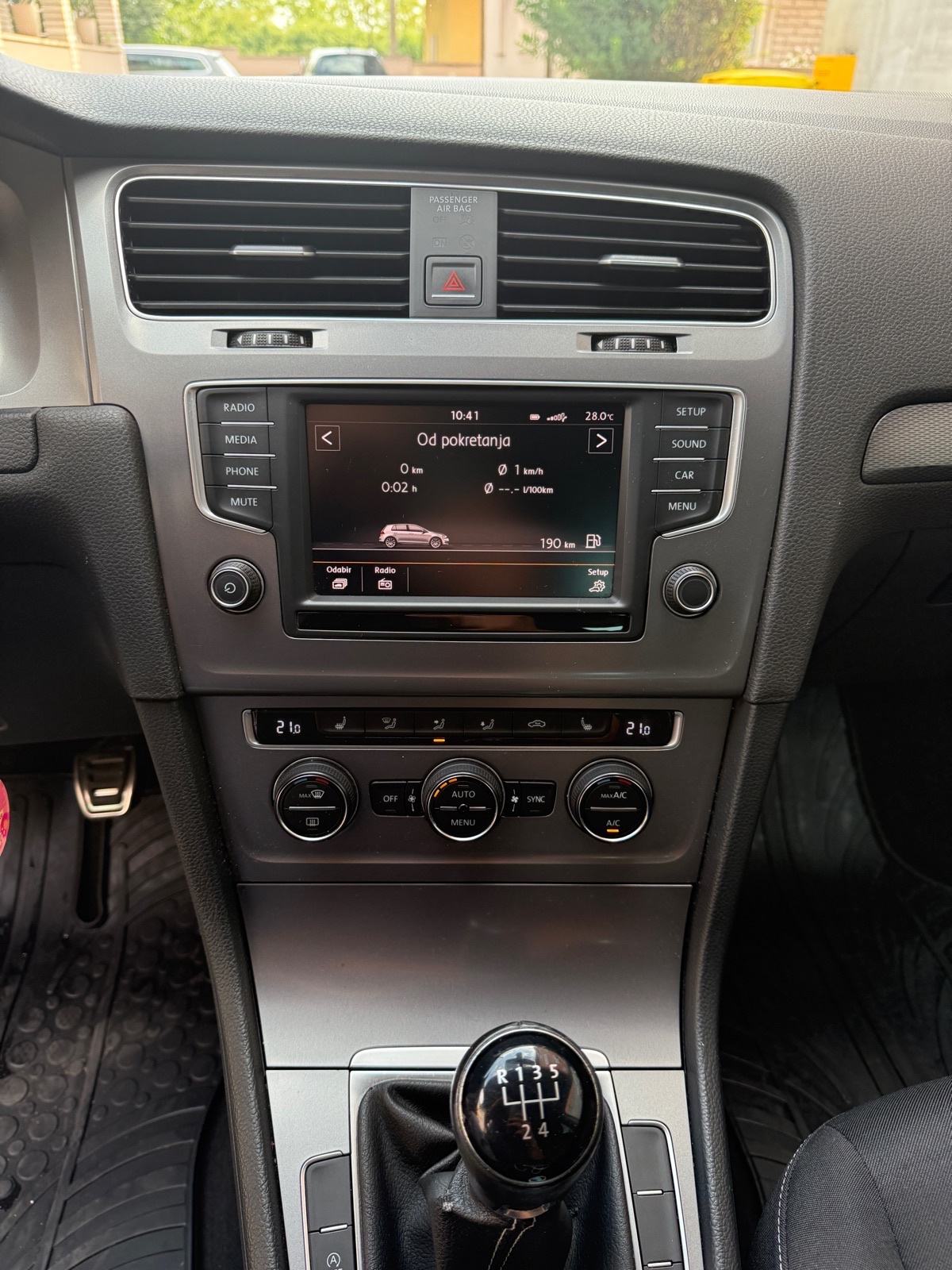 VW Golf 7 1,6 TDI BMT, fotografija 9