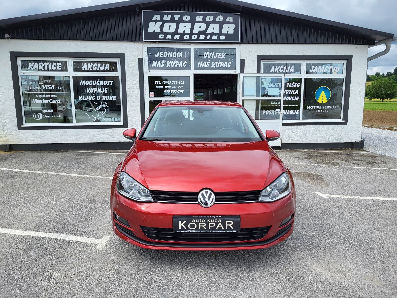 VW Golf 7 1.6 TDI COMFORTLINE,146.000km,VELIKI SERVIS,MOGUČ.KREDITA, fotografija 2