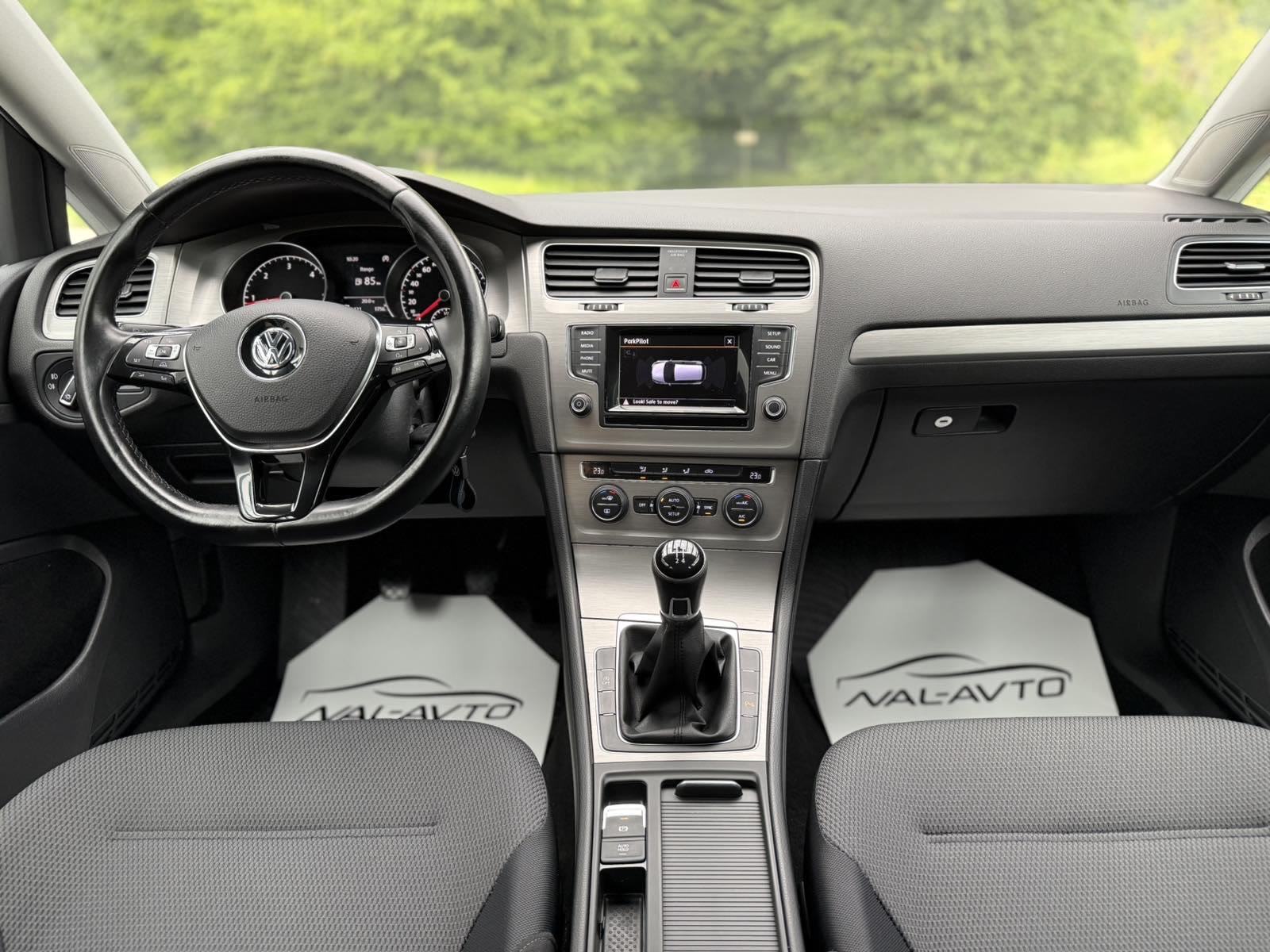 VW Golf 7 1,6 TDI Comfortline SLO.VOZILO-PARK SENZORI-KLIMATIZACIJA, fotografija 8
