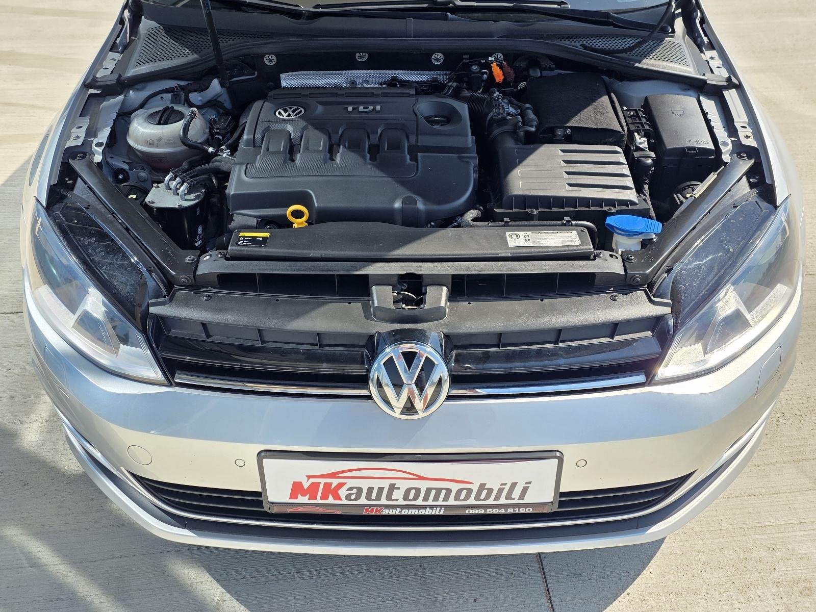 VW Golf 7 1,6 TDI COMFORT LINE,150 T.K.M,REG 1 GODINU, fotografija 17