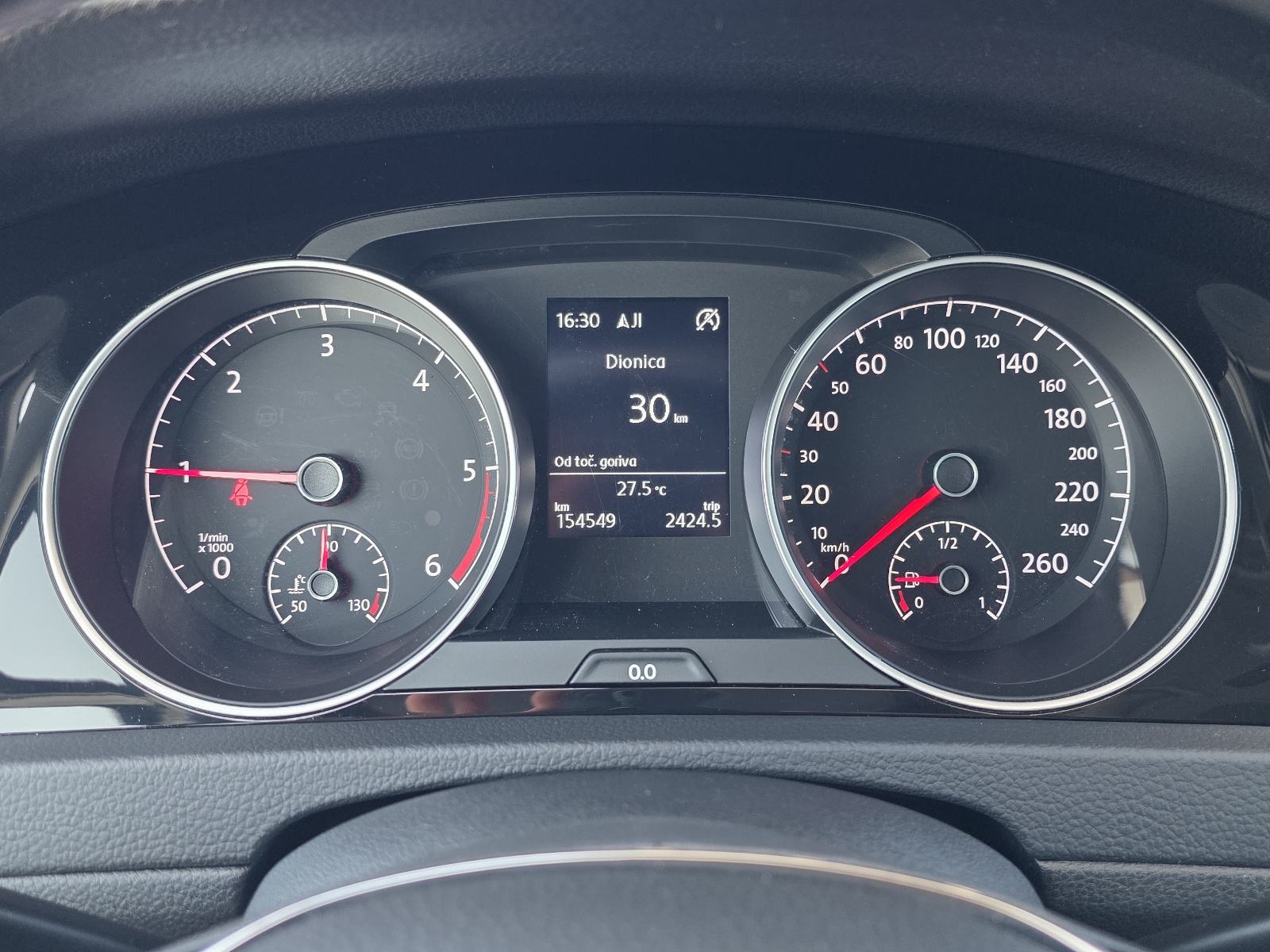 VW Golf 7 1,6 TDI IQ DRIVE,FUL LED,NAVI 154 T.K.M, fotografija 15