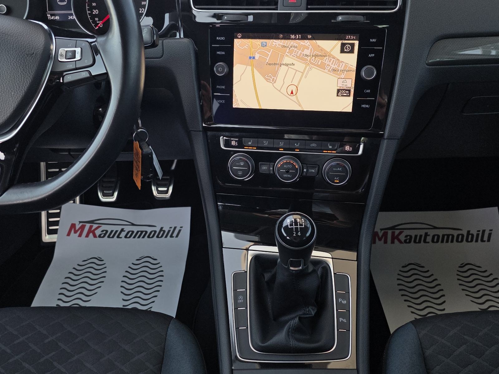 VW Golf 7 1,6 TDI IQ DRIVE,FUL LED,NAVI 154 T.K.M, fotografija 16