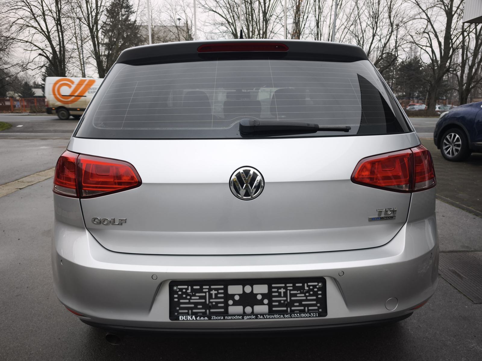VW Golf 7 1,6 TDI NAVI ACC TEMPOMAT BLUETOOTH PARK PILOT I ASSIST, fotografija 10