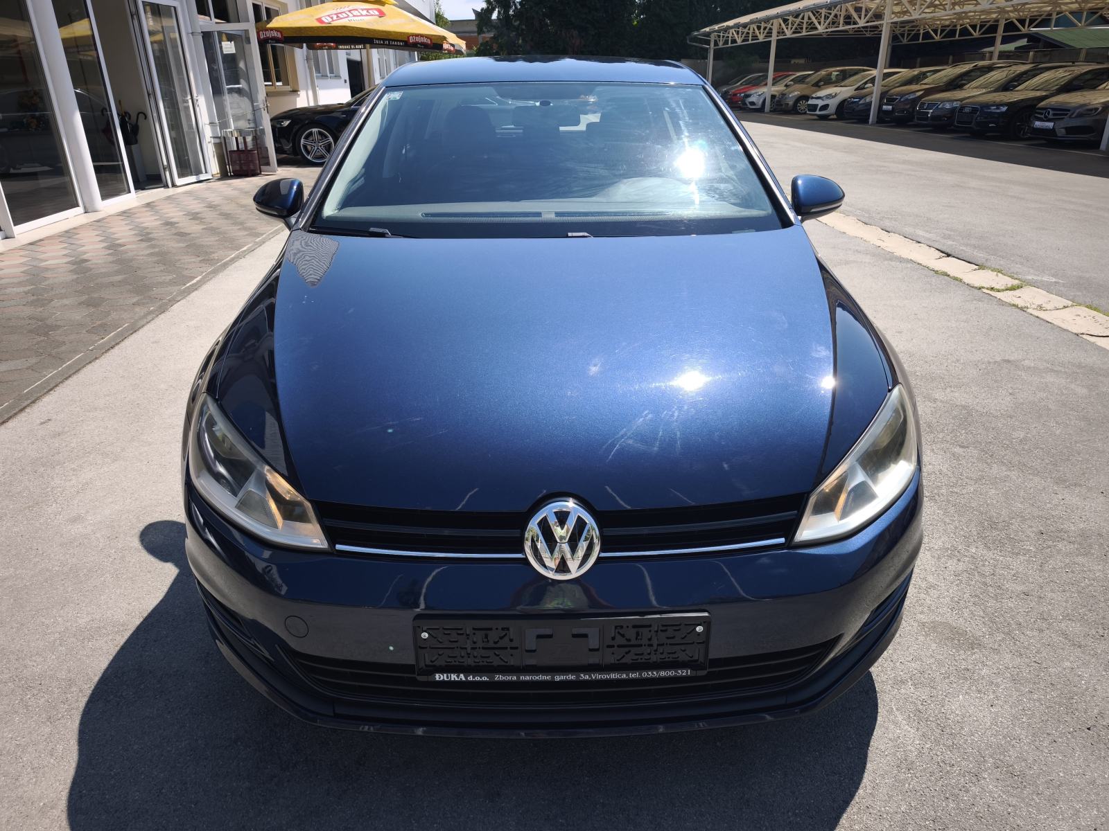 VW Golf 7 1,6 TDI SERVISNA KNJIGA MEDIA EKRAN NADZOR GUMA, fotografija 4