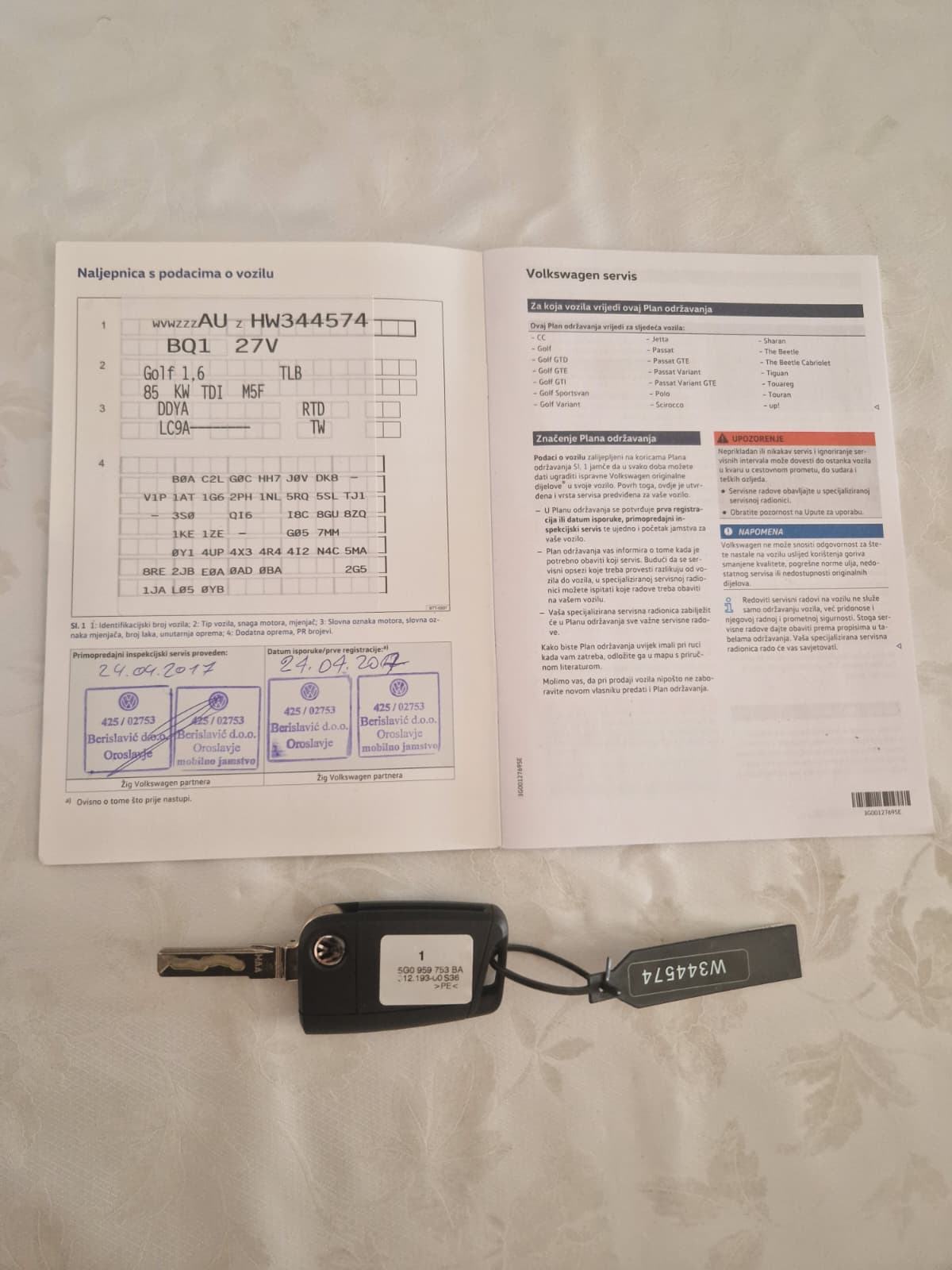 VW Golf 7.5 1,6 TDI, fotografija 8