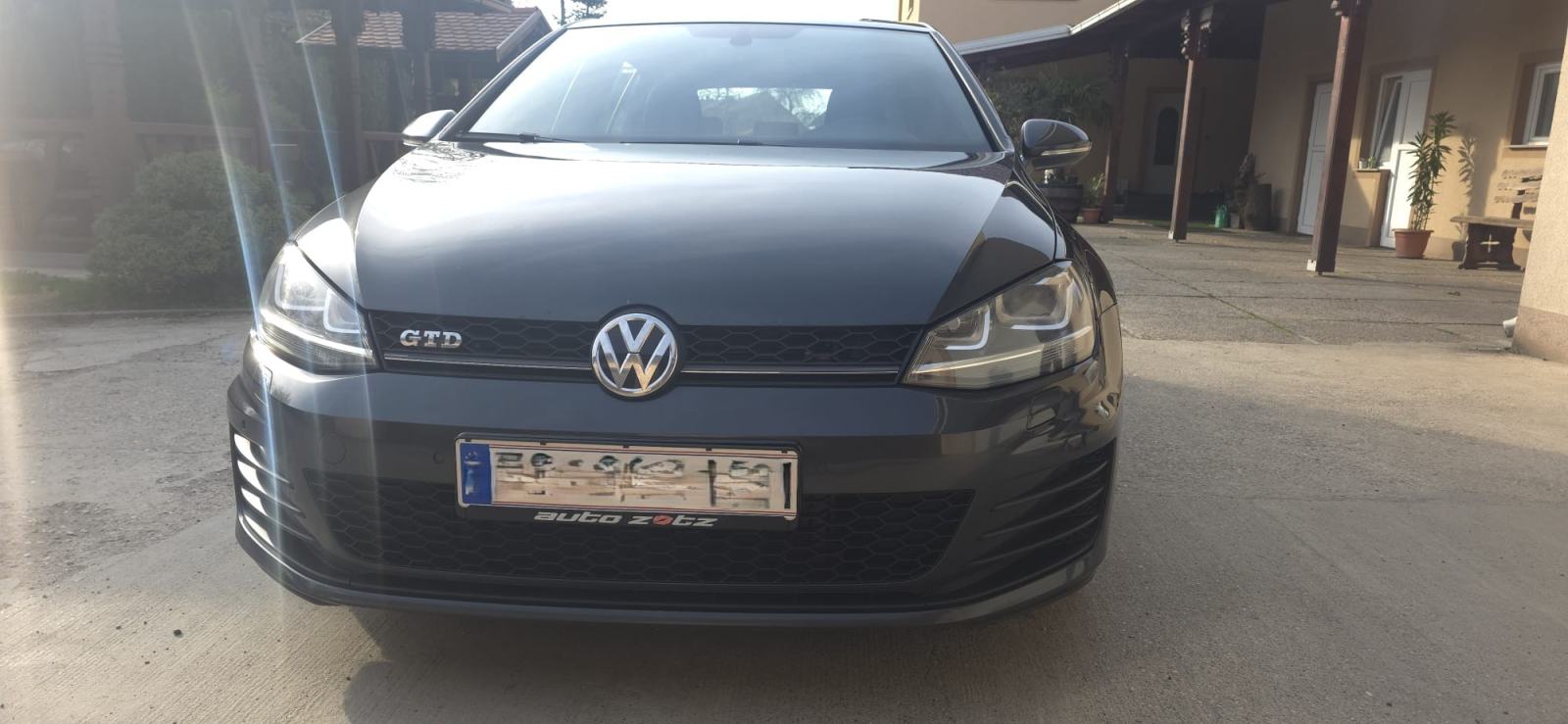 VW Golf 7 2,0tdi GTD, pogled izvana - slika 1