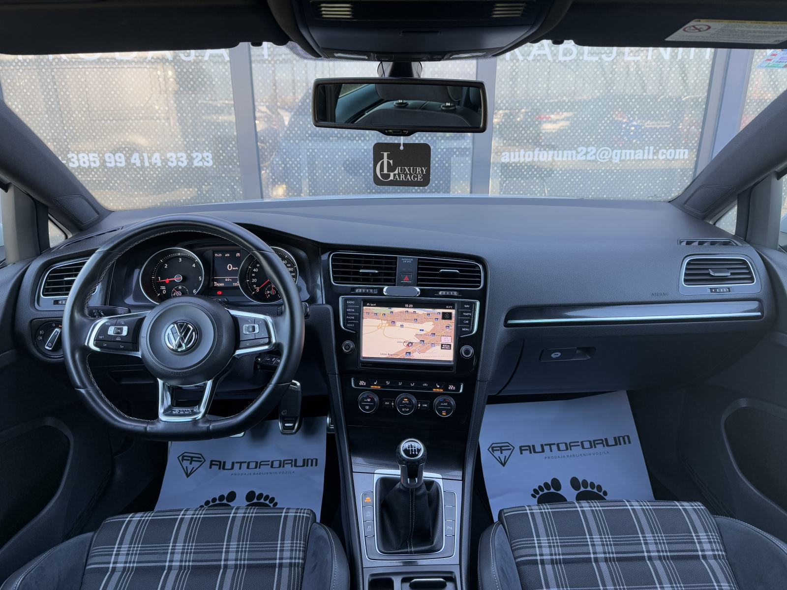 VW Golf 7 2.0 GTD ** XENON, NAVI, ALU 18, REG 7/2027 **, fotografija 10