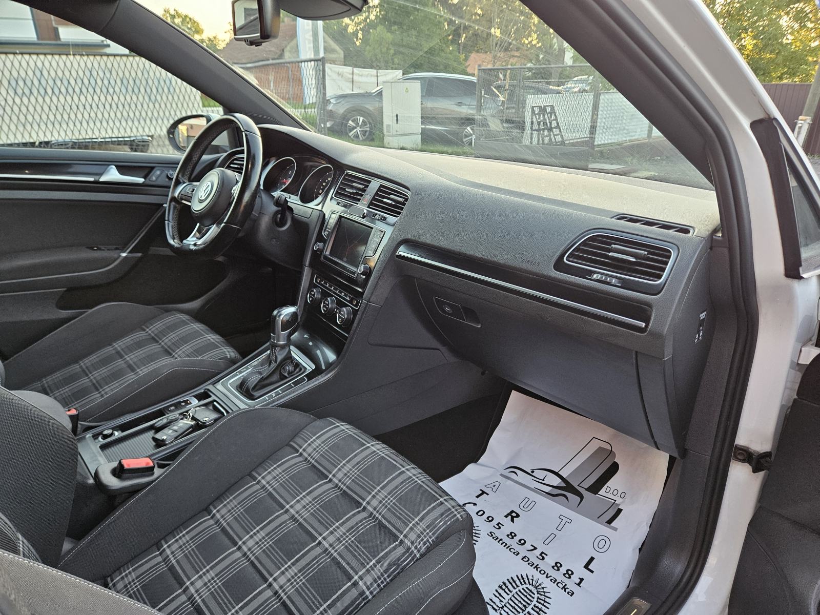 VW Golf 7 2,0 GTD WEBASTO,PERLA BIJELA, TOP STANJE!!!, fotografija 15