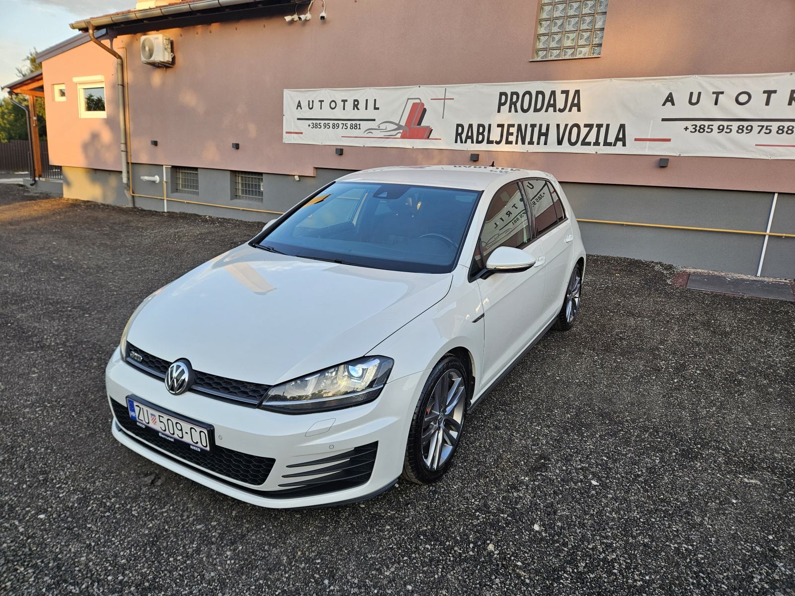 VW Golf 7 2,0 GTD WEBASTO,PERLA BIJELA, TOP STANJE!!!, fotografija 11