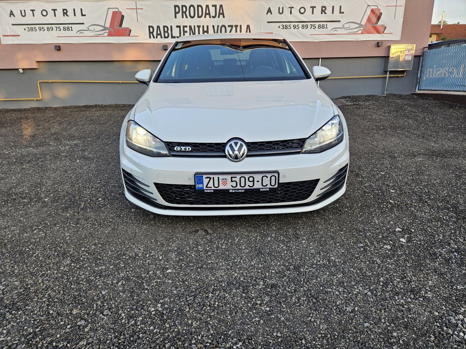 VW Golf 7 2,0 GTD WEBASTO,PERLA BIJELA, TOP STANJE!!!, fotografija 10
