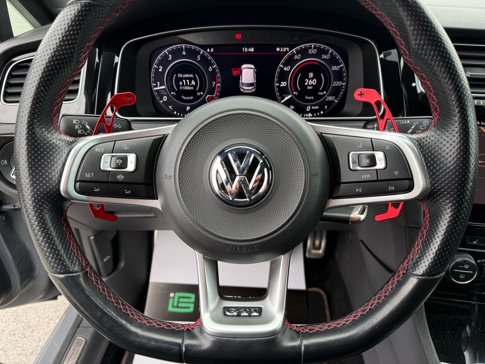 VW Golf 7 2,0 GTi TCR LEASING RATA 477€, NAVI, VIRT, DSG, REG:01/27, fotografija 18