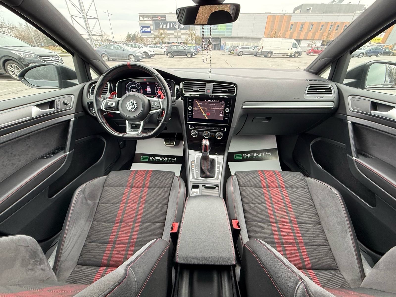 VW Golf 7 2,0 GTi TCR LEASING RATA 477€, NAVI, VIRT, DSG, REG:01/27, fotografija 16