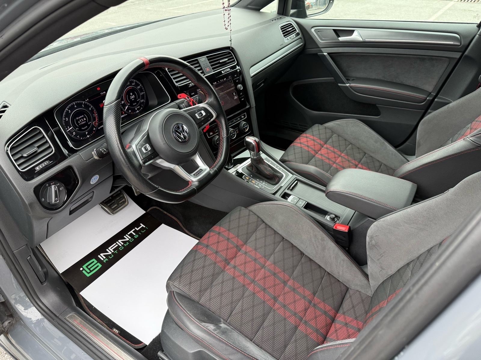 VW Golf 7 2,0 GTi TCR LEASING RATA 477€, NAVI, VIRT, DSG, REG:01/27, fotografija 14