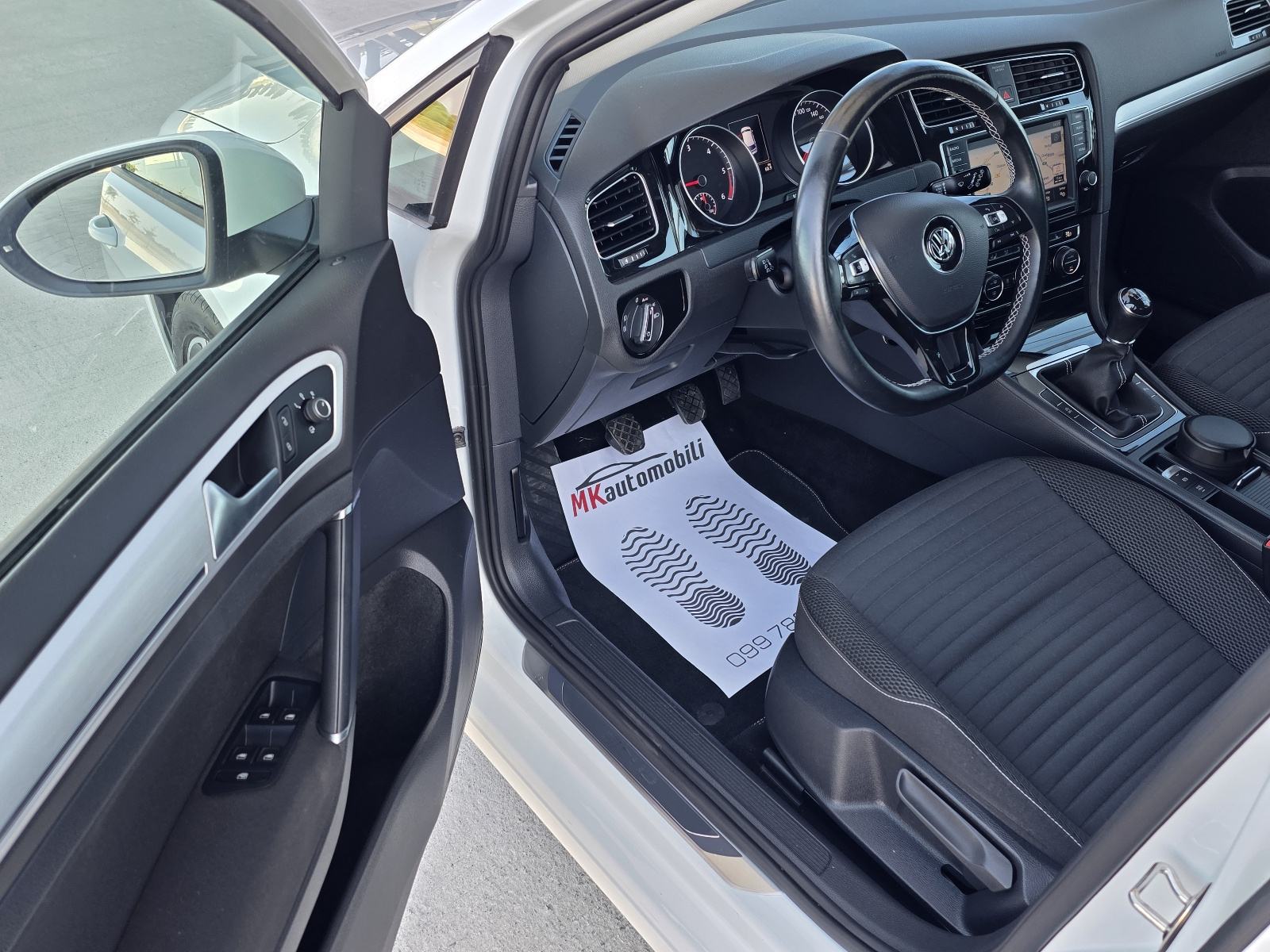 VW Golf 7 2,0 TDI CUP,ALU XENON,NAVI,ALU PERLA BIJELA, fotografija 16