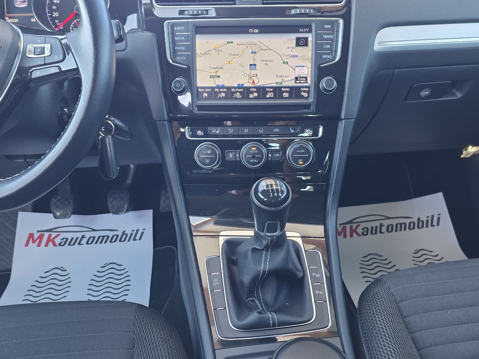 VW Golf 7 2,0 TDI CUP,ALU XENON,NAVI,ALU PERLA BIJELA, fotografija 20