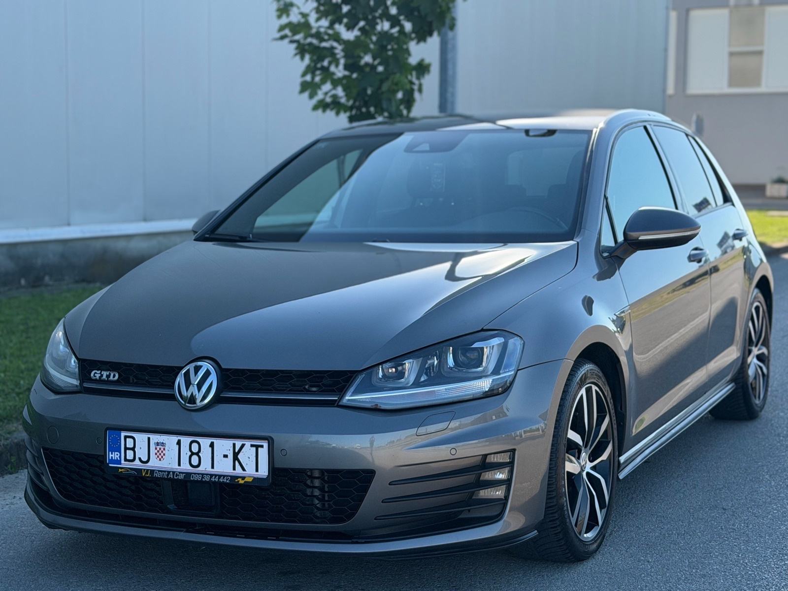 VW Golf 7 GTD 2,0 TDI DSG, pogled izvana - slika 1