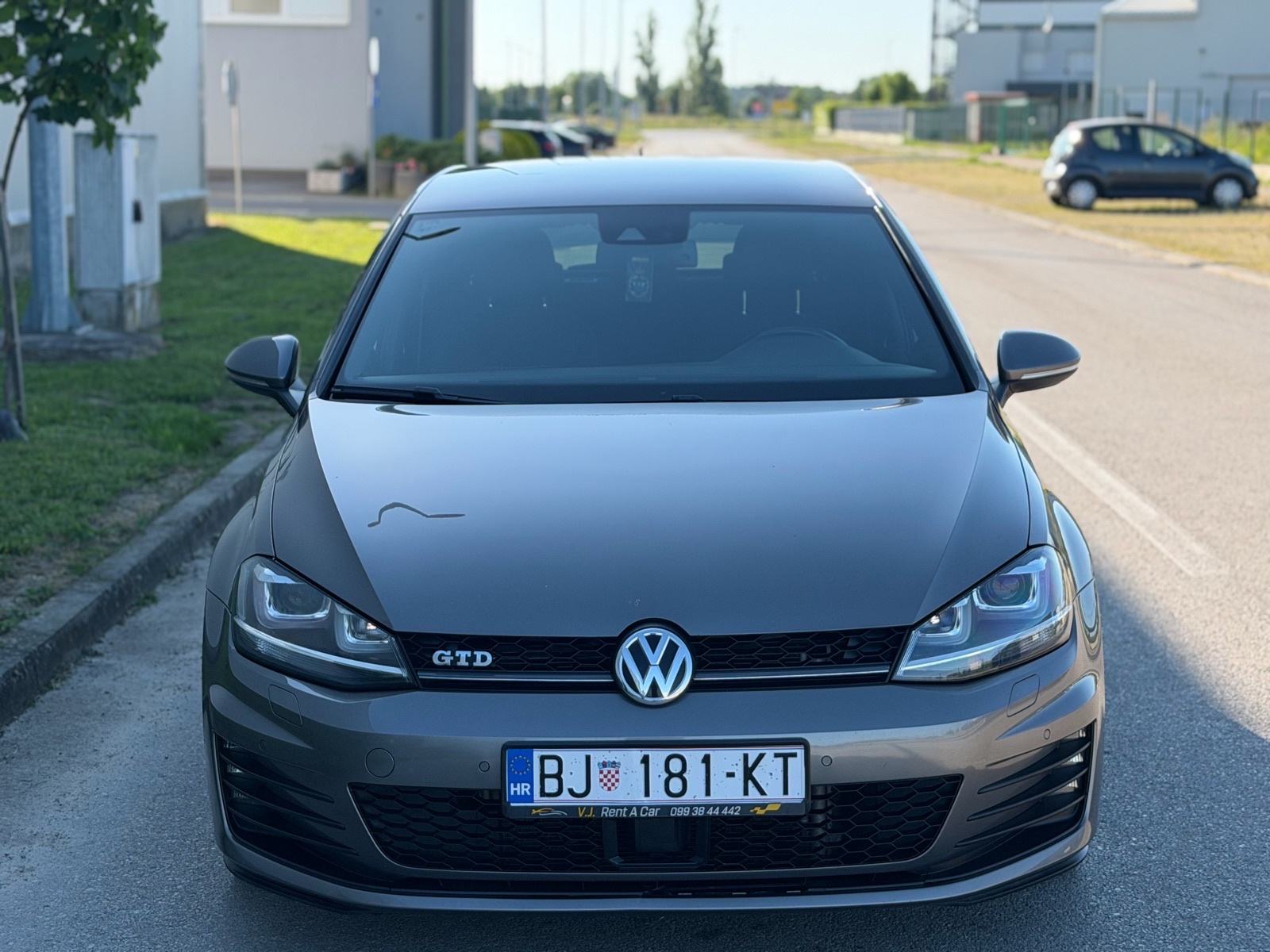 VW Golf 7 GTD 2,0 TDI DSG, pogled izvana - slika 2