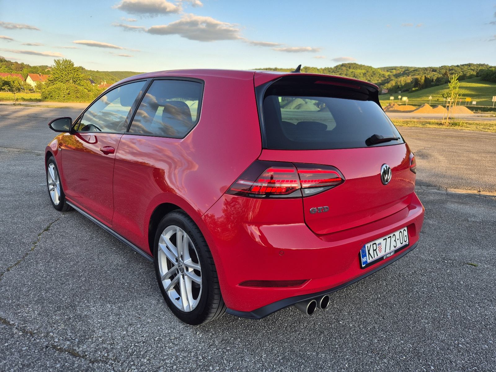 VW Golf 7.5 2,0 TDI GTD 135kW, fotografija 9