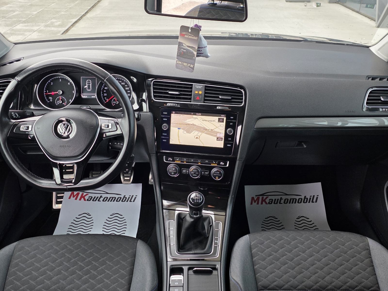 VW Golf 7 2,0 TDI JOIN,ALU 17,NAVI,PARK SENZORI, fotografija 16