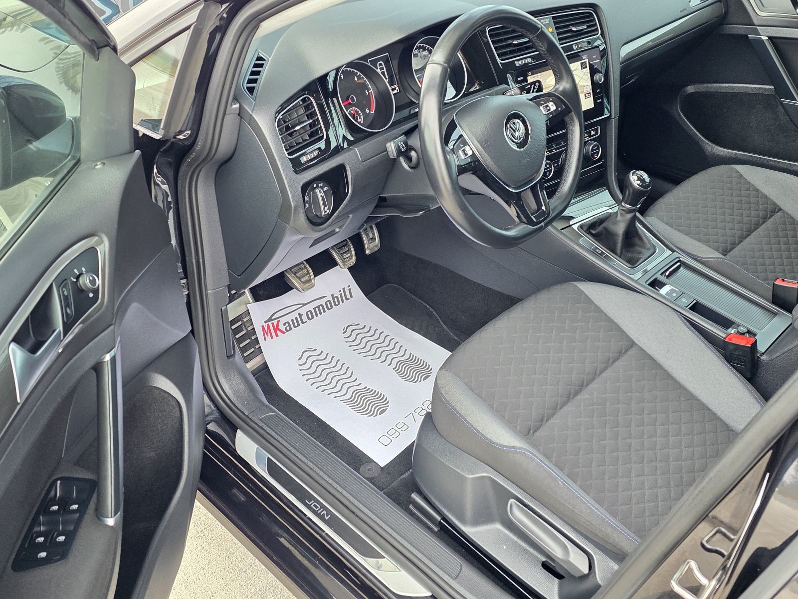 VW Golf 7 2,0 TDI JOIN,ALU 17,NAVI,PARK SENZORI, fotografija 14