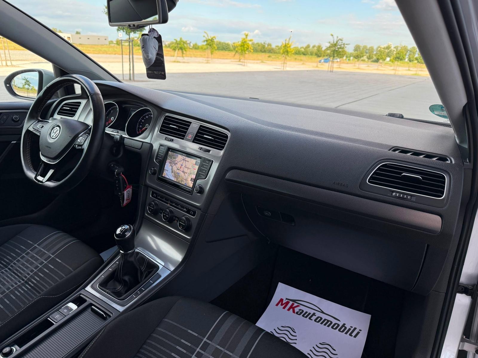 VW Golf 7 2,0 TDI LOUNGE,ALU 18,NAVI,154 T.K.M, fotografija 16