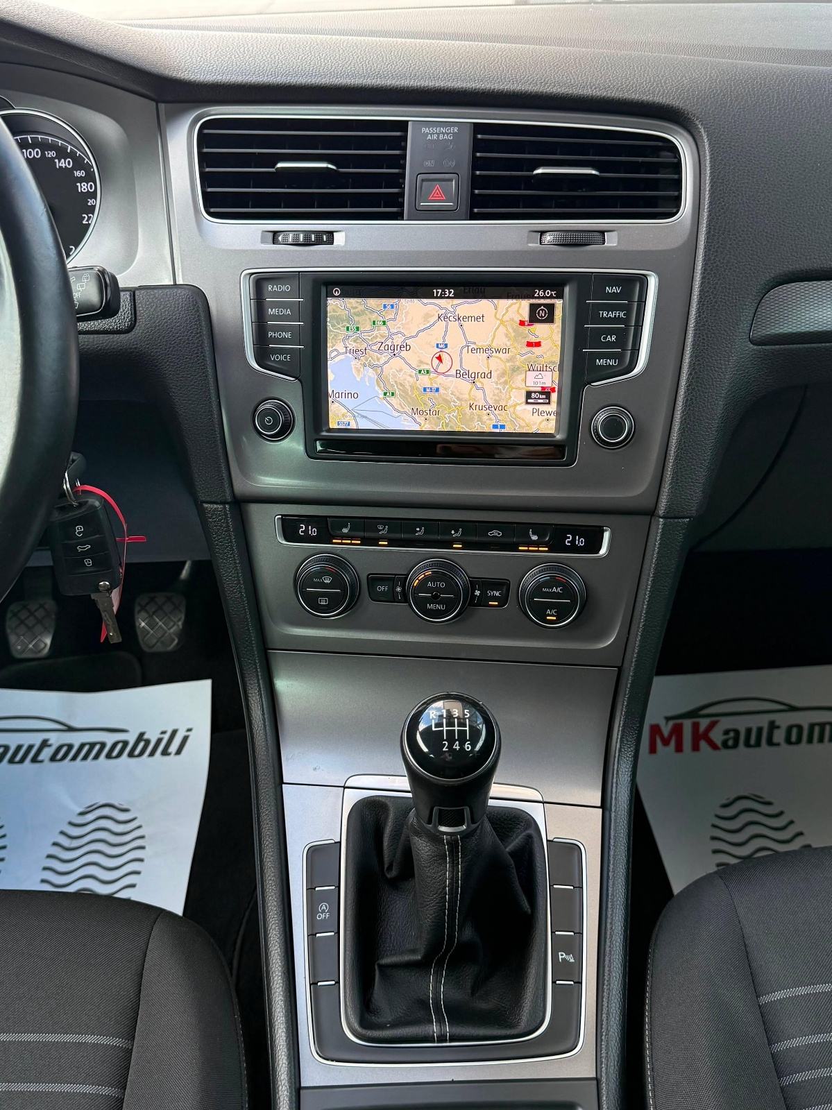 VW Golf 7 2,0 TDI LOUNGE,ALU 18,NAVI,154 T.K.M, fotografija 18