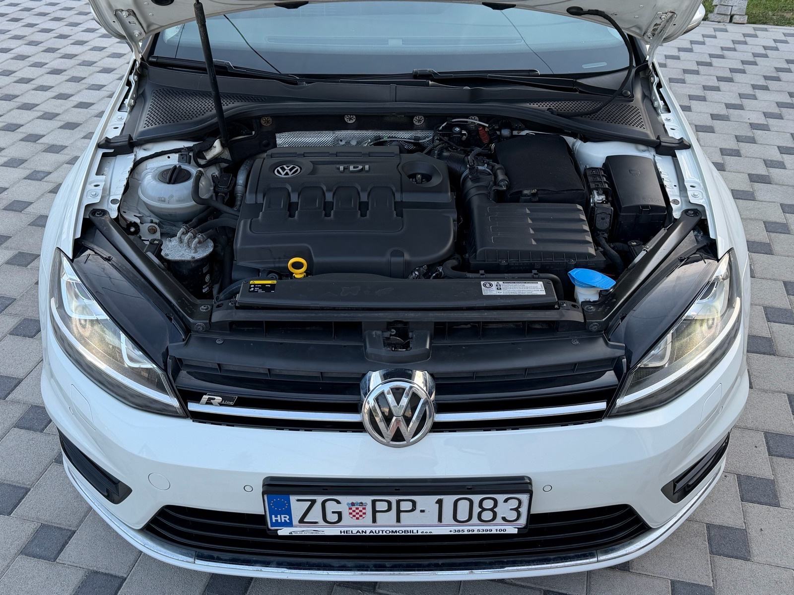 VW Golf 7 2.0 TDI R-LINE #Bi-XENON #NAVI #PDC, fotografija 18