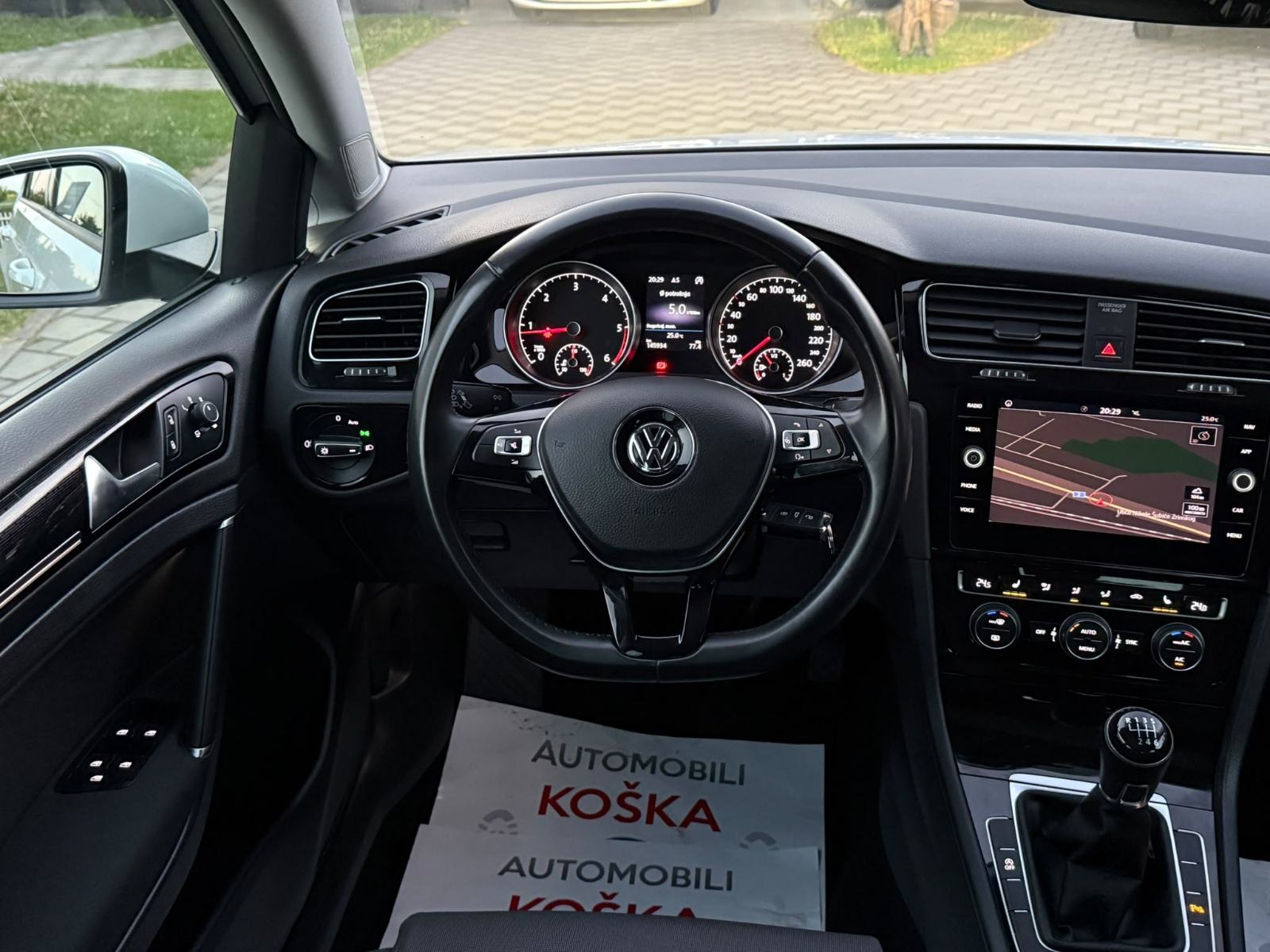 VW Golf 7.5 2,0 TDI RLINE, *matrix svjetla*, *perla bijela*, fotografija 9