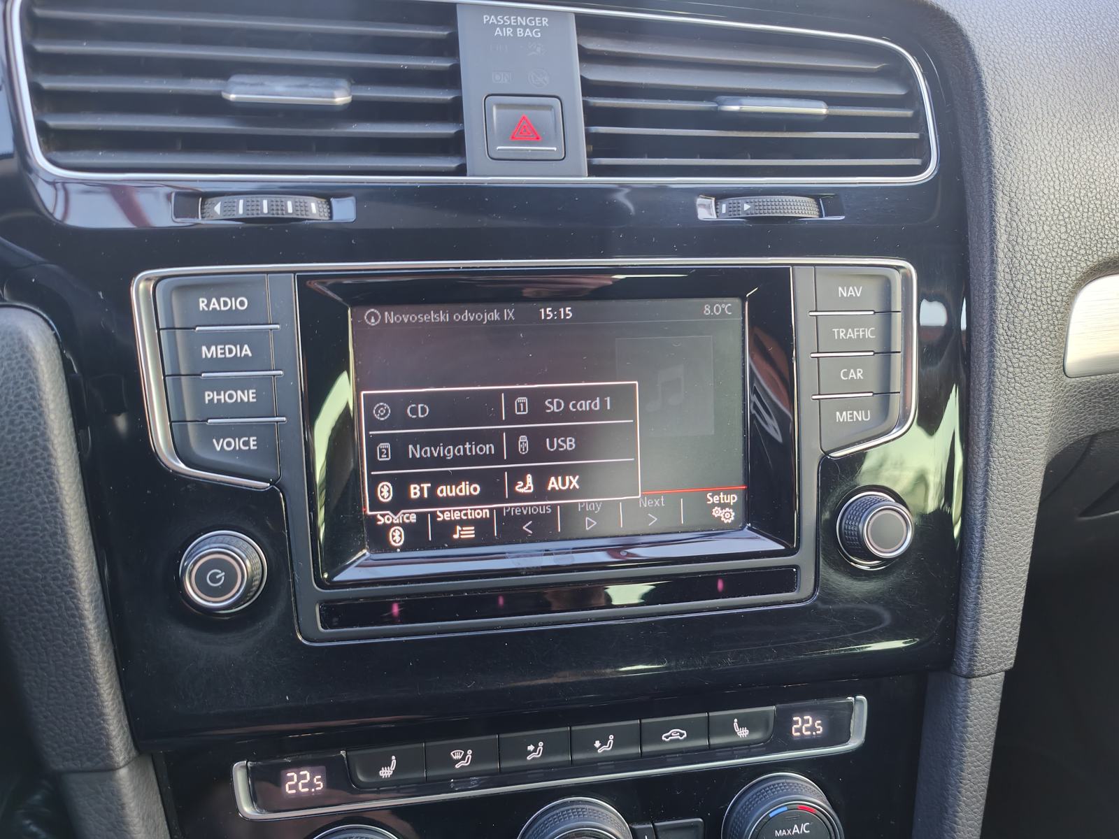 VW*GOLF 7*2014.G*CUP*ALU"18*NAVI*PARKPILOT*GR.SJEDALA*7900E, fotografija 18