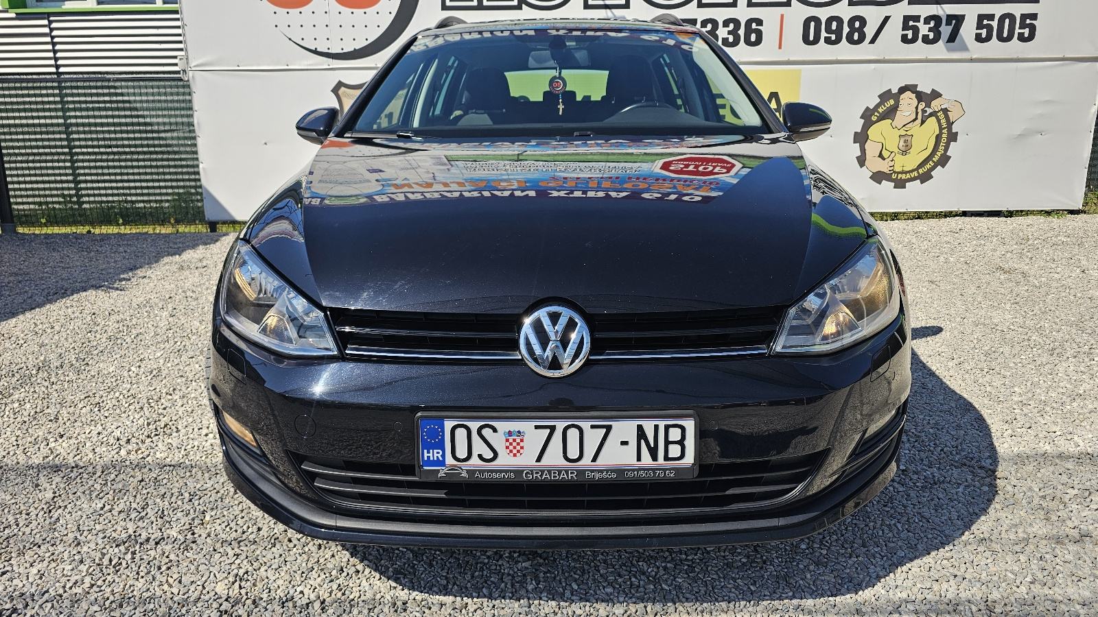 VW Golf 7 Variant 1,6 TDI KLIMA,NAVIGACIJA GR.SJ,PDC,ALU,REG.7/2024, fotografija 3