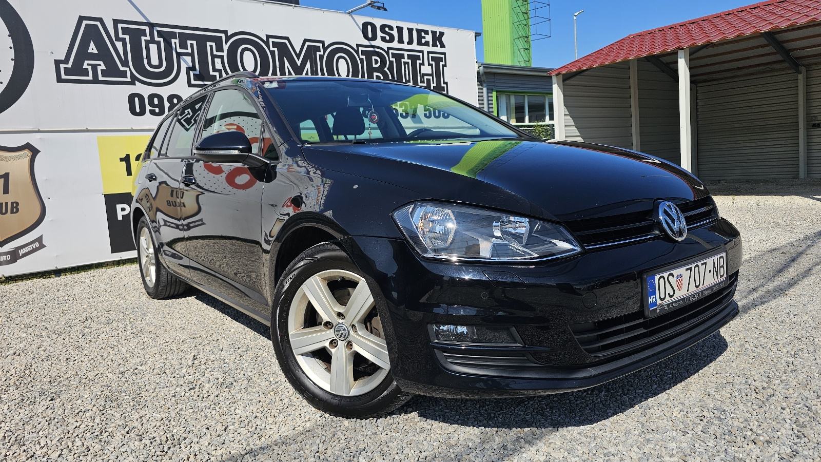 VW Golf 7 Variant 1,6 TDI KLIMA,NAVIGACIJA GR.SJ,PDC,ALU,REG.7/2024, fotografija 6