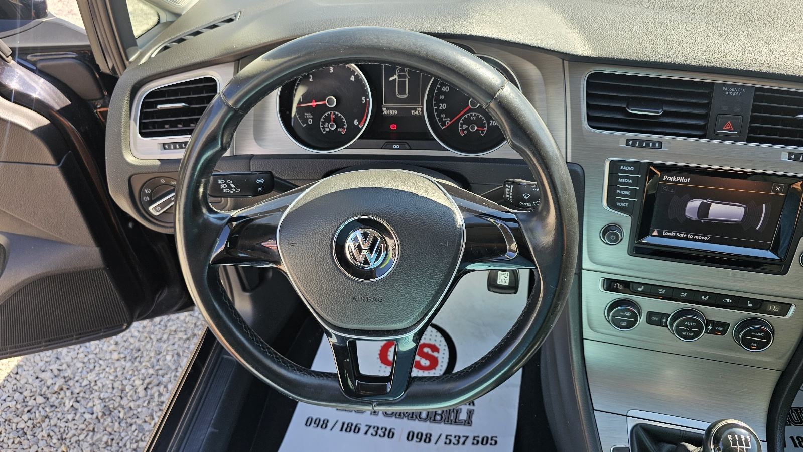 VW Golf 7 Variant 1,6 TDI KLIMA,NAVIGACIJA GR.SJ,PDC,ALU,REG.7/2024, fotografija 16