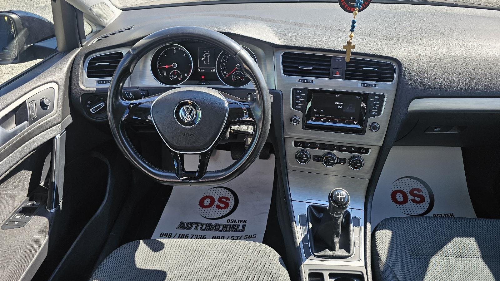 VW Golf 7 Variant 1,6 TDI KLIMA,NAVIGACIJA GR.SJ,PDC,ALU,REG.7/2024, fotografija 20