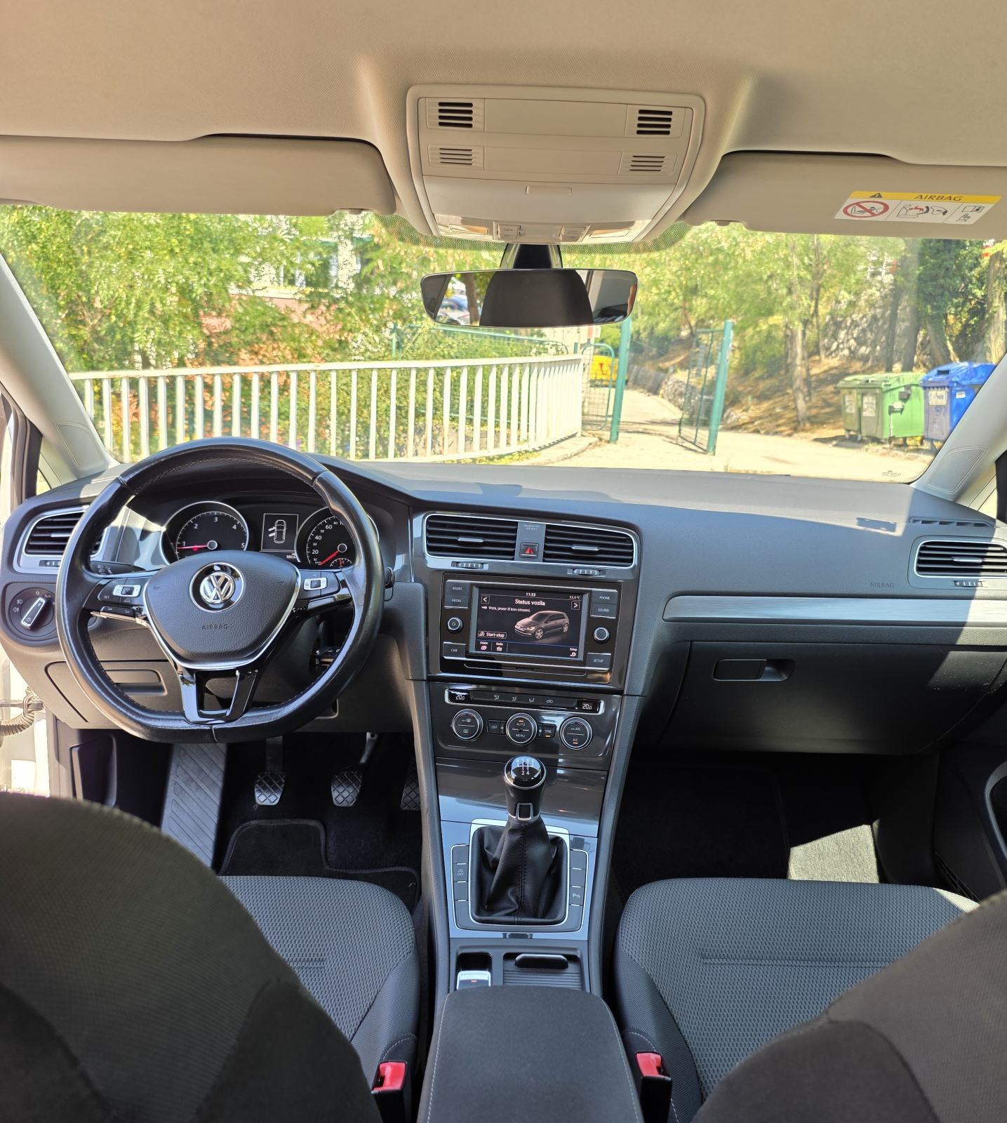 VW Golf 7.5 1,6 TDI Comfortline (1. vlasnik, 122.500km, reg 07/27), fotografija 10