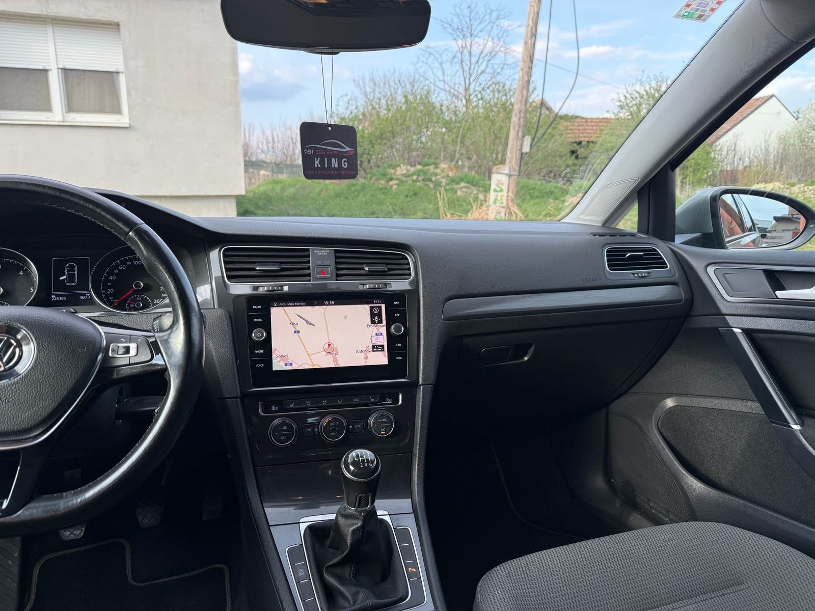 VW Golf 7.5 2,0 TDI BMT *NAPRAVLJEN VELIKI SERVIS* LEASING 350€/36 mj*, fotografija 14