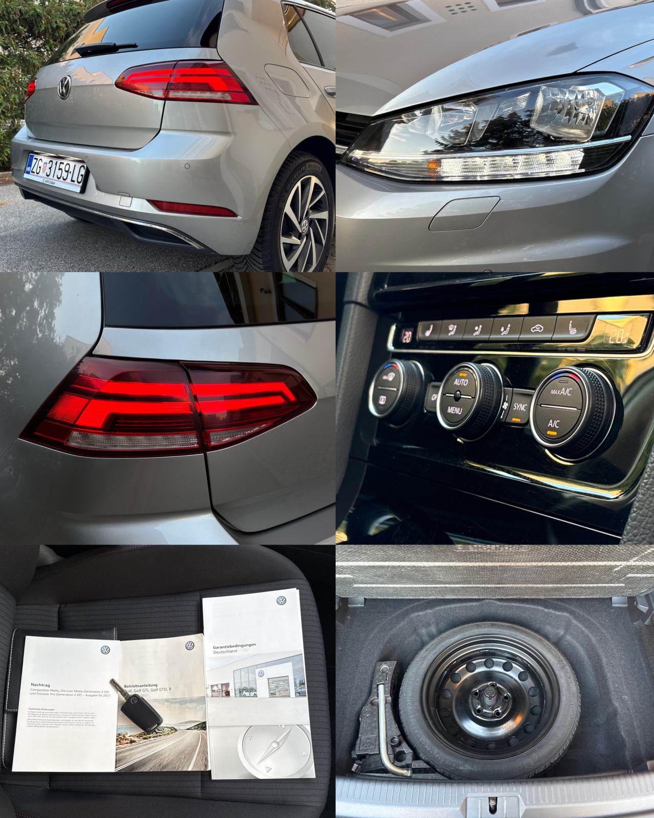 VW GOLF 7.5 SOUND! 1.6TDI REDIZAJN, NAVI, ACC, REG, SERVISNA, fotografija 20