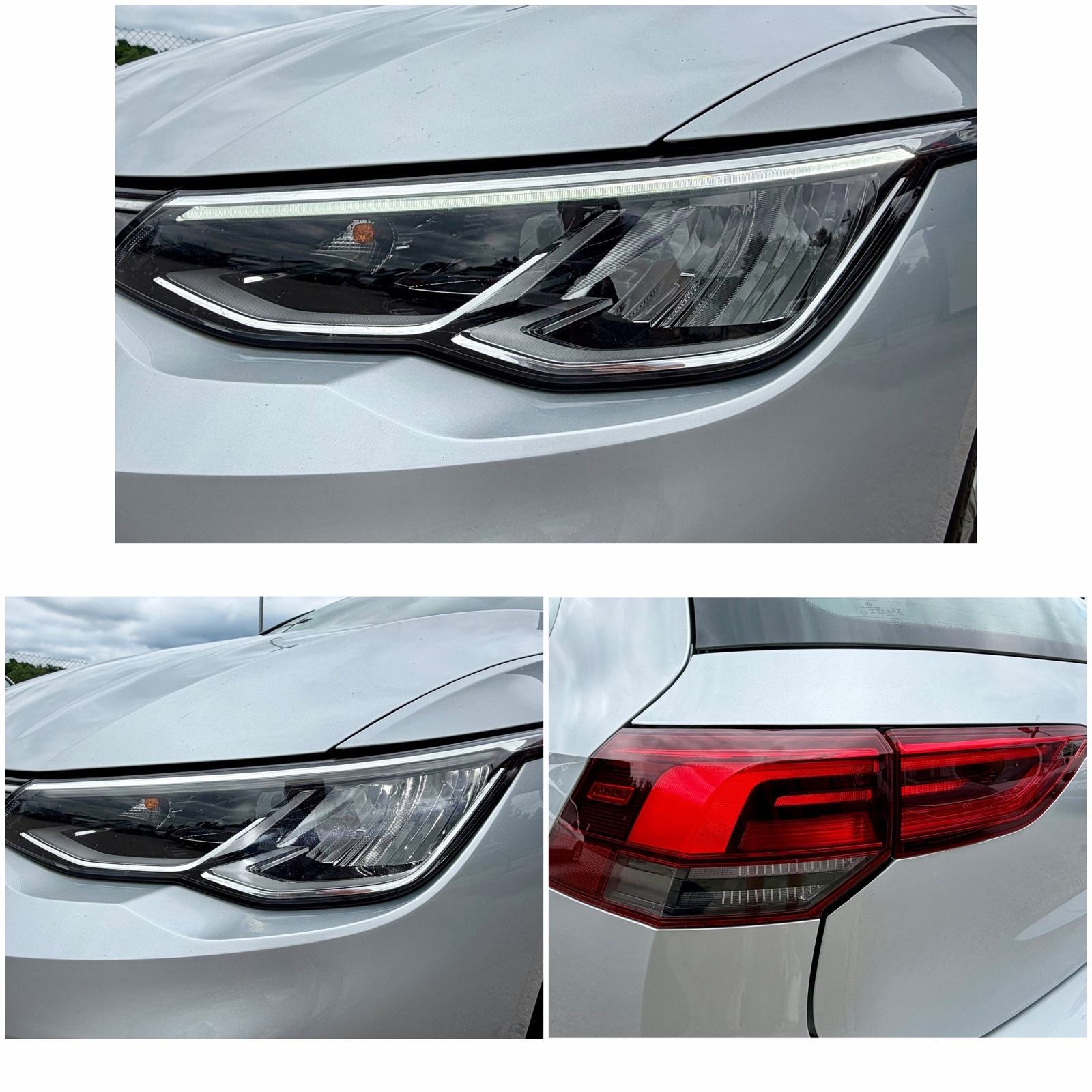 VW Golf 8 1,0 TSI Life *LED* Tempomat Grij.volana Lane Assist Servisna, fotografija 9